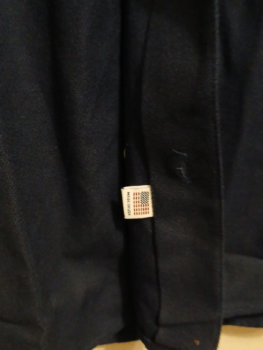 Steven Alan Men’s Dark Blue Button-Down Shirt - Picture 5 of 8